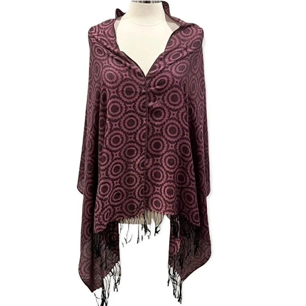 INC International Concepts Jacquard Winter Scarf/Wrap